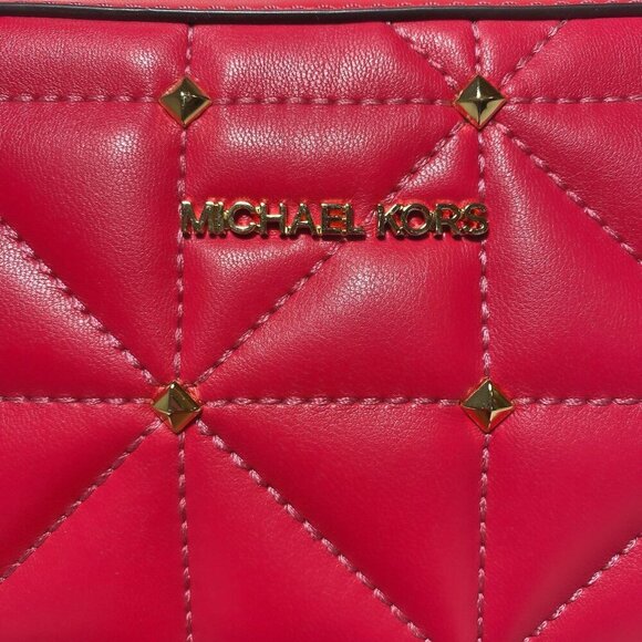 Michael Kors Pink Jet Set Small Crossbody Bag NWT - Picture 4 of 9